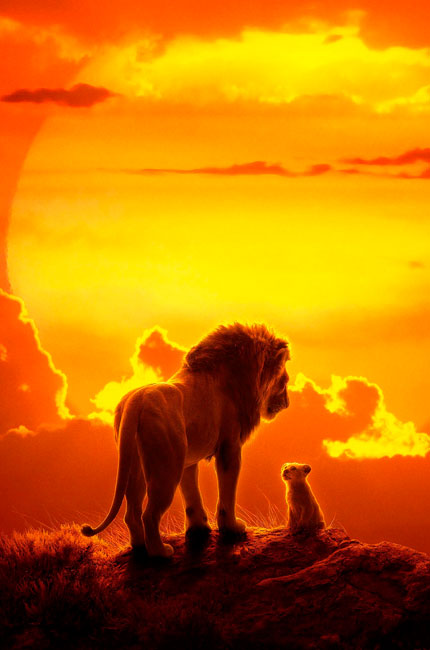 Vinilos decorativos puertas y armarios disney el rey león
